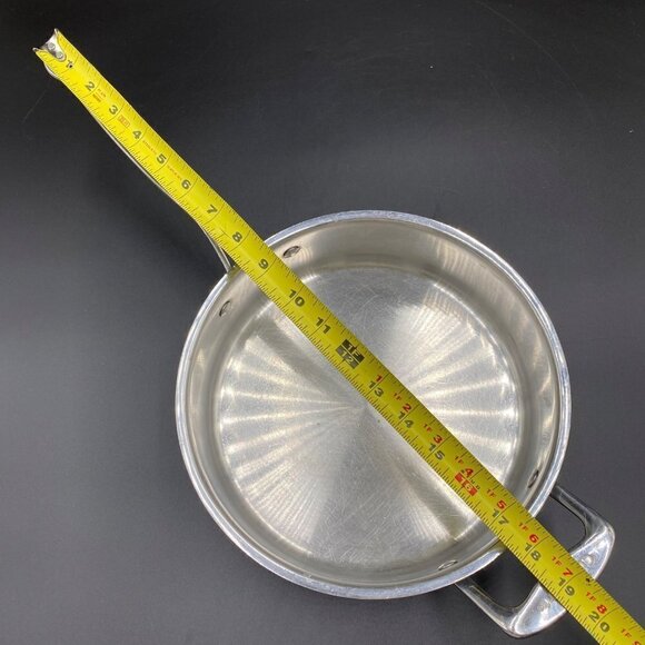 Cuisinart #733-24H Stainless Steel 3.5 Quart Sauté Pan - NO LID - Picture 3 of 5